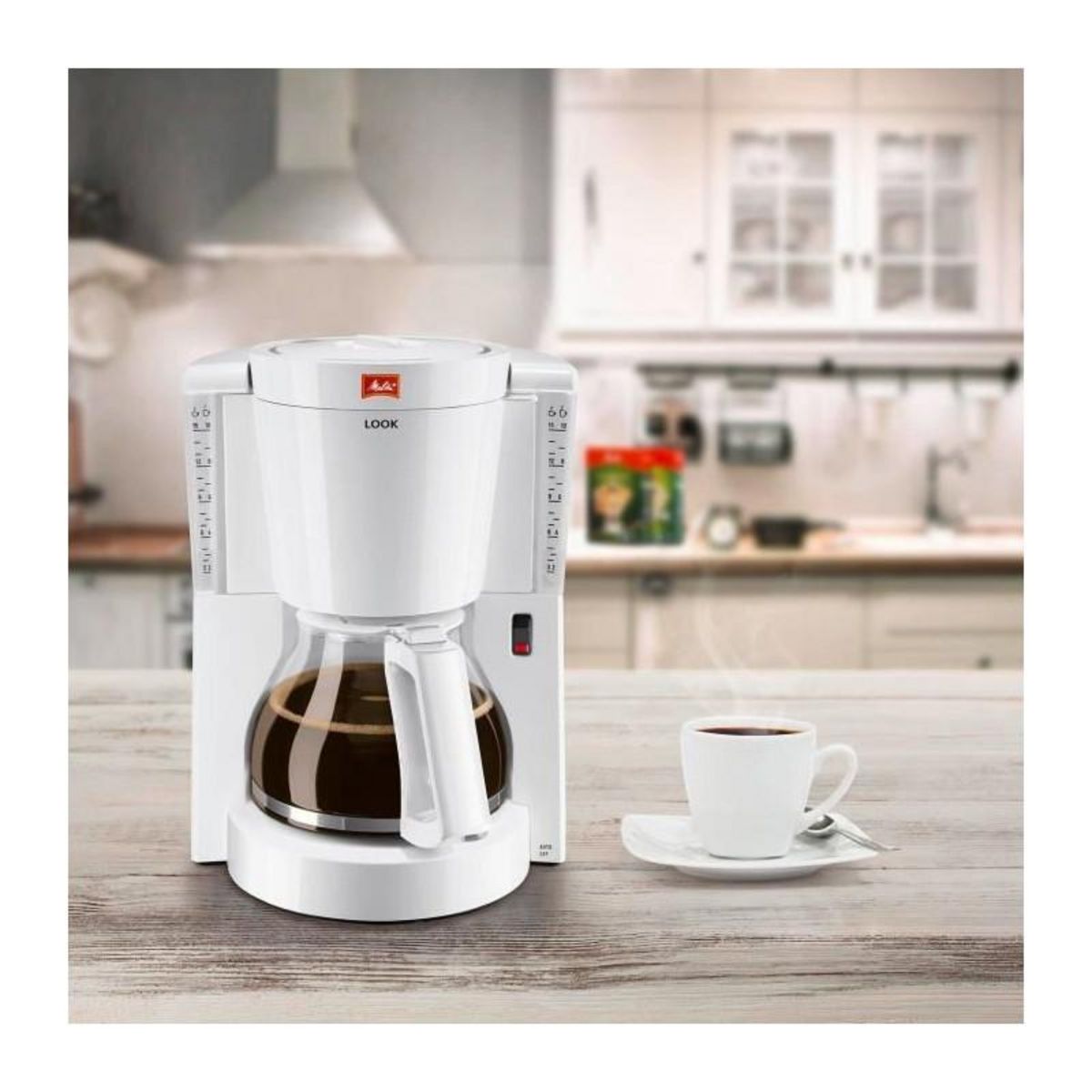 Melitta MELITTA Look IV 1011-01 Cafetiere Blanche