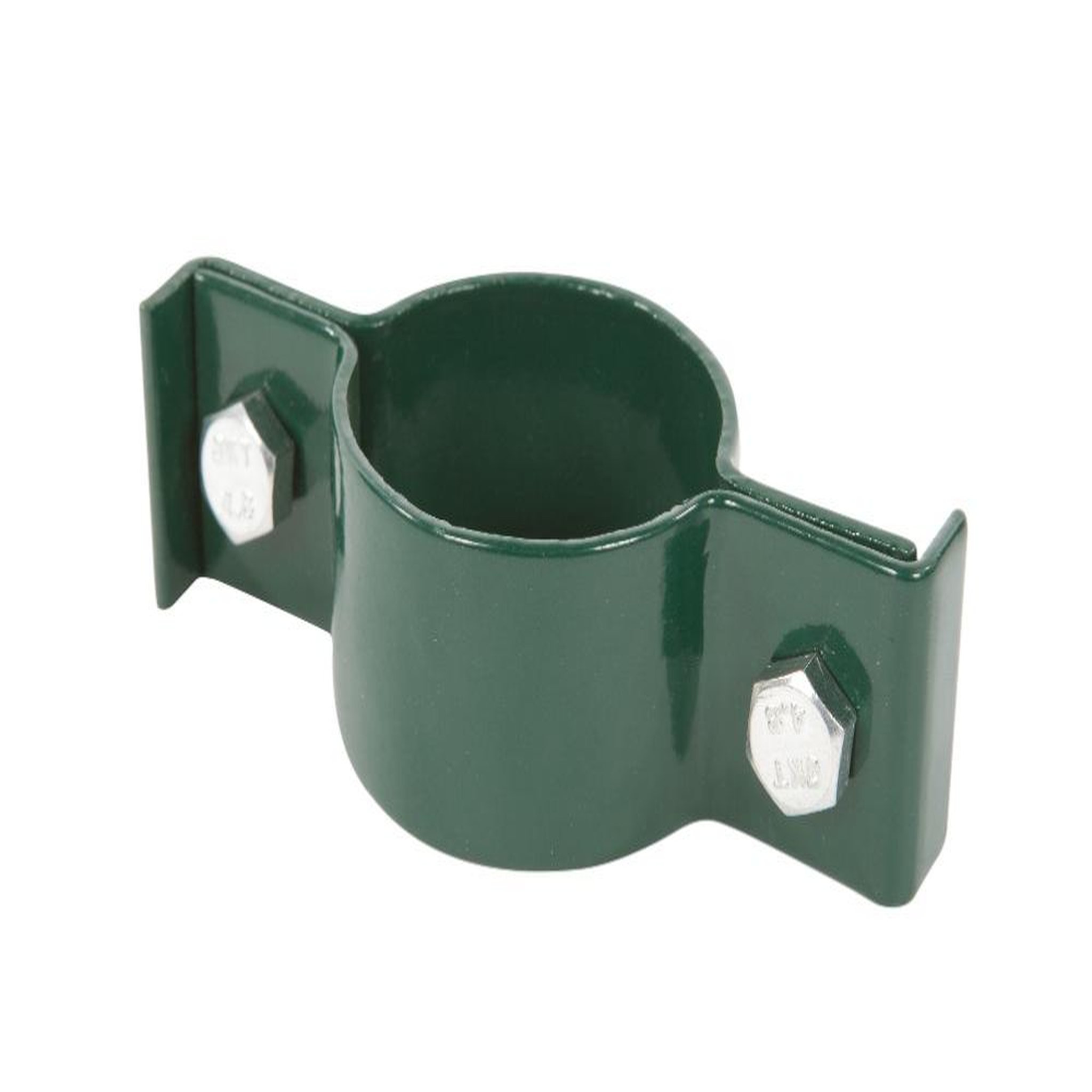 CENTRALE BRICO 6 colliers de fixation pour Poteau rond VERT ø 48mm