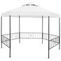 Voir la diapositive 1 : VIDAXL Belvedere de jardin 323x275x265 cm Blanc 180 g/m^2