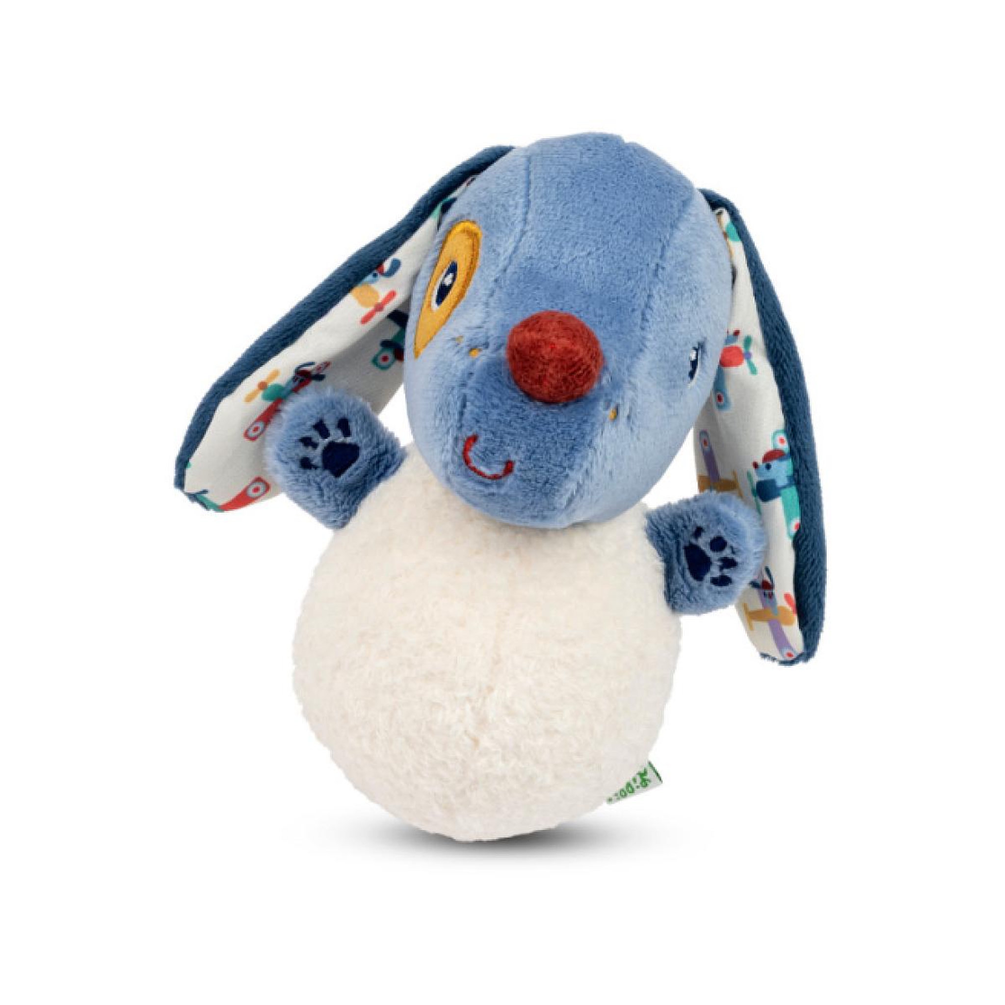 Voir la diapositive 3 : LILLIPUTIENS Peluche sonore Culbuto Jules le chien