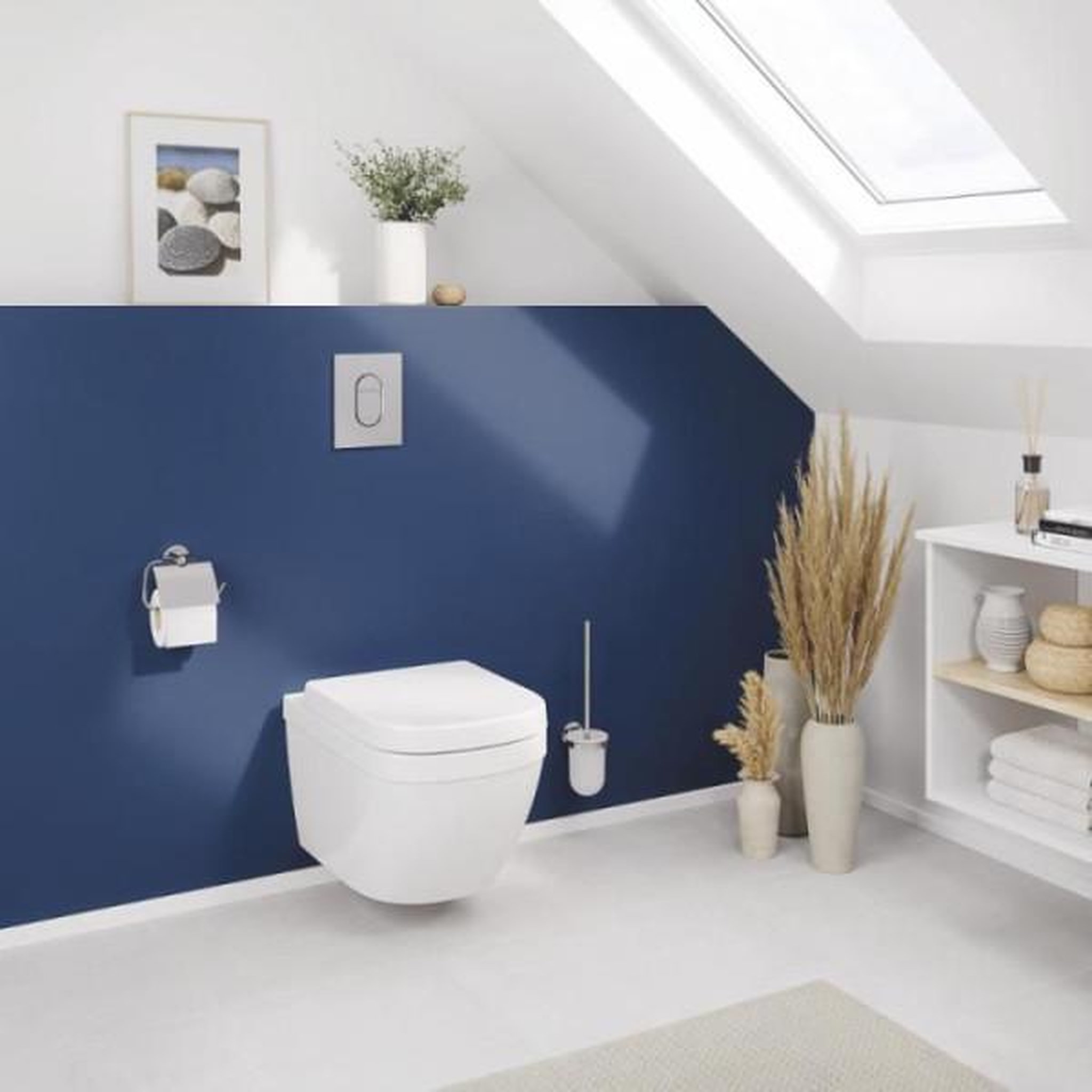 Voir la diapositive 2 : Grohe Abattant wc - grohe - fermeture frein de chute - céramique