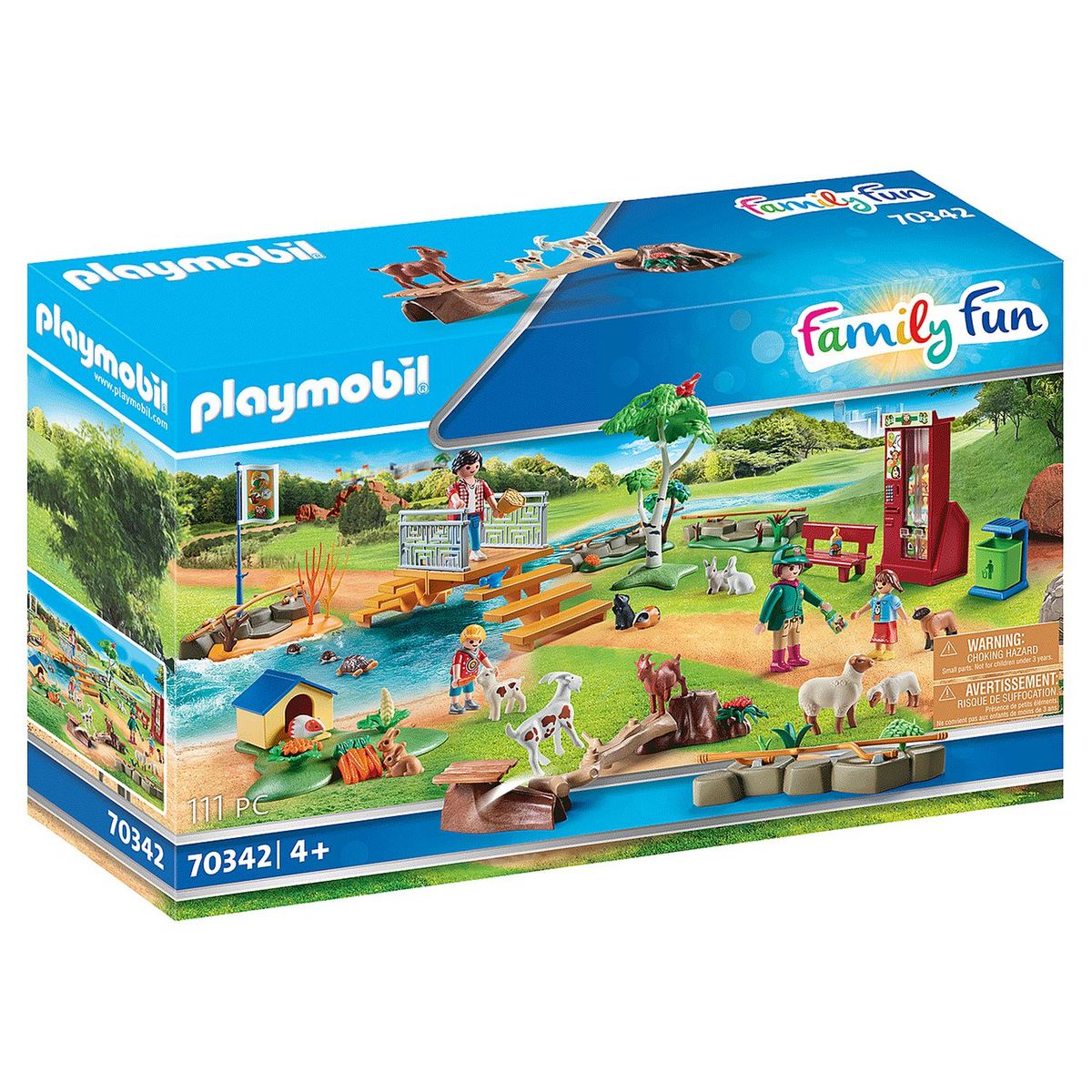 PLAYMOBIL 70342 - Family Fun - Jardin Animalier