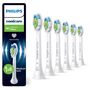 Voir la diapositive 1 : Philips Brossette dentaire Sonicare lot de 6 - HX6066/87 white Optimal W2