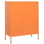 Voir la diapositive 4 : VIDAXL Armoire de rangement Orange 80x35x101,5 cm Acier
