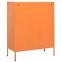 Voir la diapositive 4 : VIDAXL Armoire de rangement Orange 80x35x101,5 cm Acier