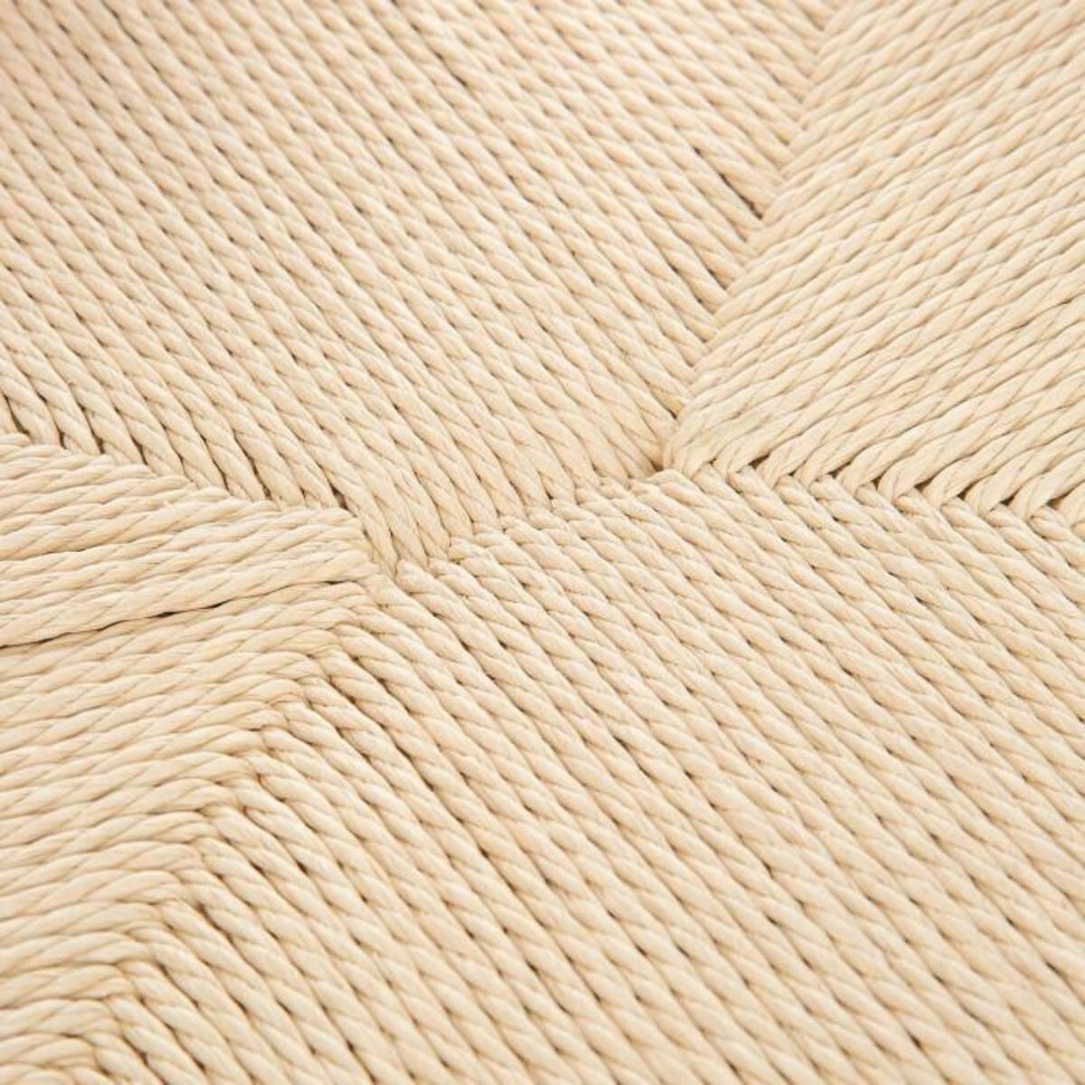 ATMOSPHERA Lot de 2 Chaises Design  Priam  76cm Beige & Blanc