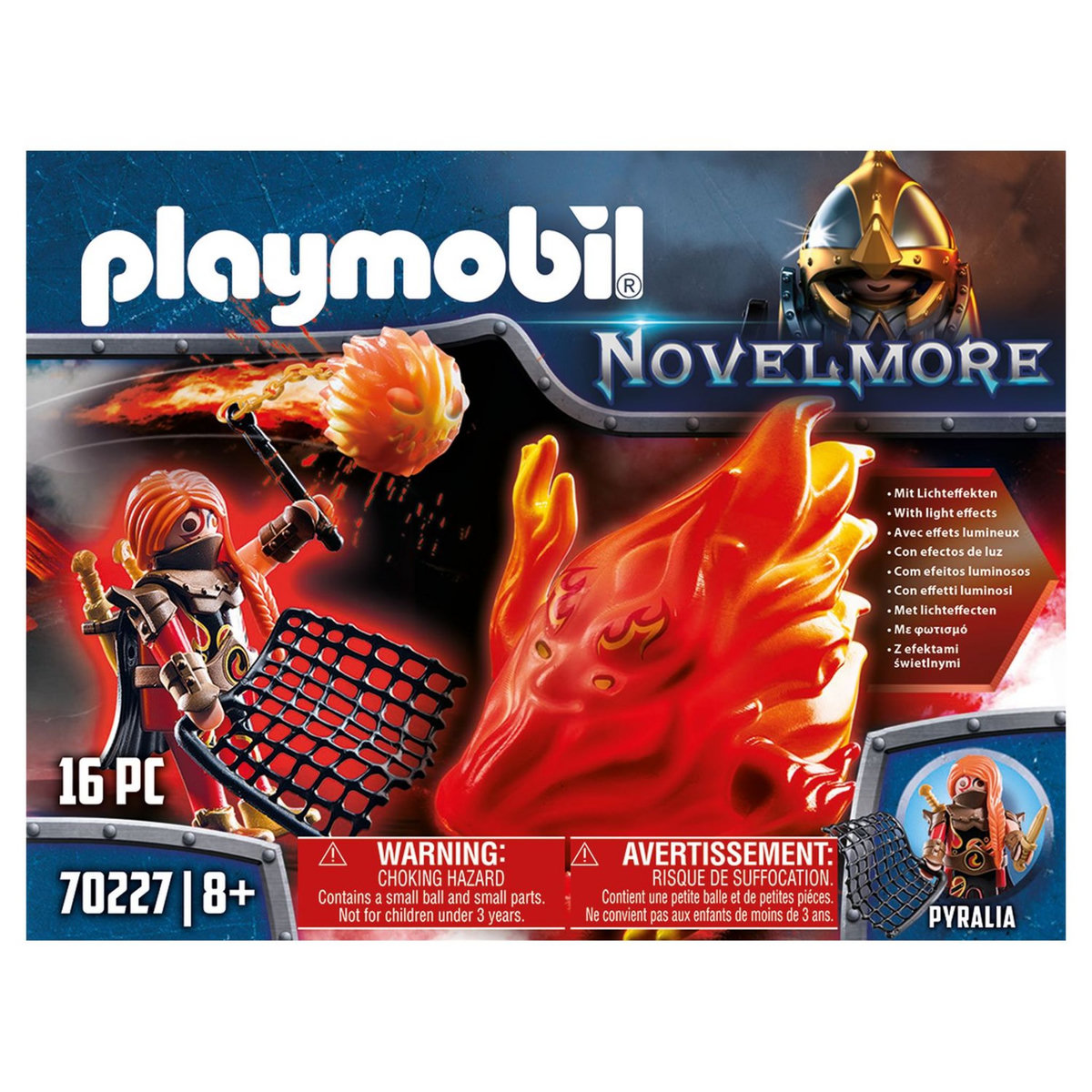 PLAYMOBIL 70227 - Novelmore - Burnham Raider et fantôme du Feu