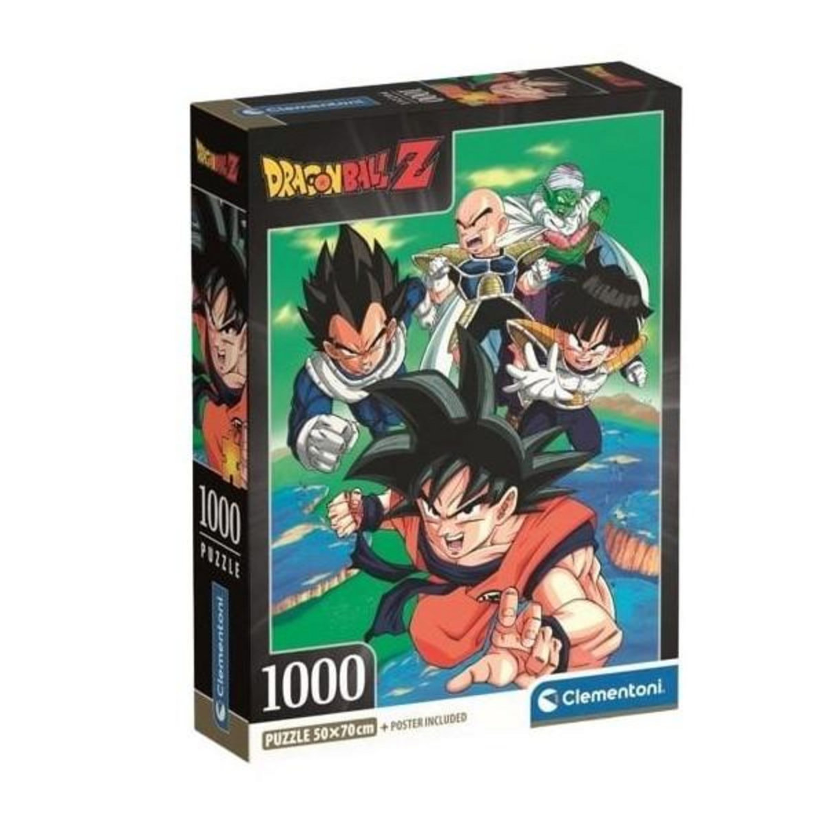 CLEMENTONI Puzzle compact 1000 pièces Clementoni Dragon Ball Z