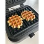 Voir la diapositive 4 : LITTLE BALANCE Gaufrier 1500w noir - 8652