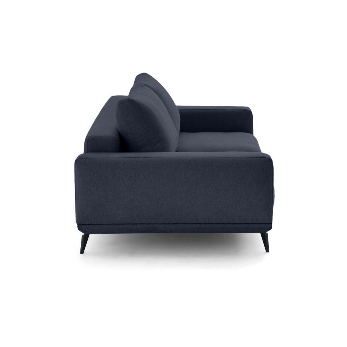 LISA DESIGN Vicence - canapé droit 3 places convertible en tissu