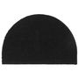 Voir la diapositive 1 : VIDAXL Tapis de porte noir demi-rond 40x60 cm fibre de coco touffete