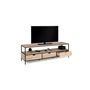 Voir la diapositive 2 : Meuble TV 3 tiroirs L160 cm HOUSTON
