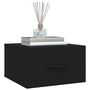 Voir la diapositive 4 : VIDAXL Tables de chevet murales 2 pcs Noir 35x35x20 cm