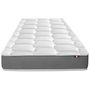 Voir la diapositive 1 : IDLITERIE Matelas biconfort AZUR mousse ferme et mémoire de forme relaxante 90 x 200 cm