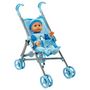 Voir la diapositive 1 : One Two Fun Poupon 35 cm avec poussette bleue
