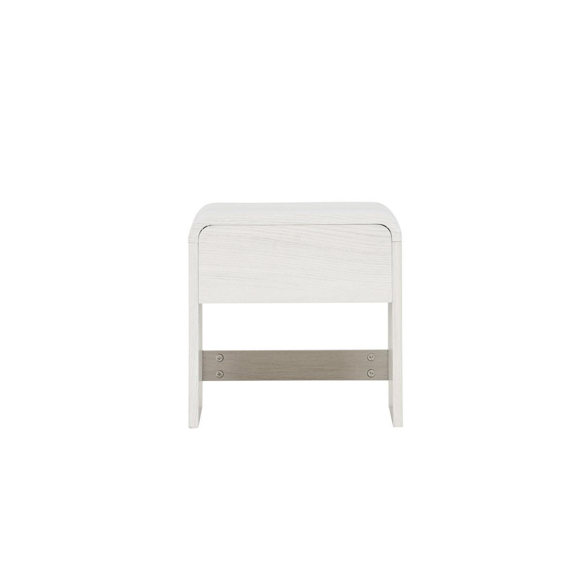 Voir la diapositive 6 : Paris Prix Table de chevet design  lyngdal  40cm blanc