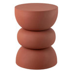 Paris Prix Table d'Appoint en Métal  Lise  43cm Rouille