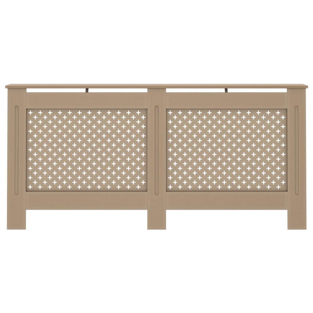 VIDAXL Cache-radiateur 172x19x81,5 cm MDF