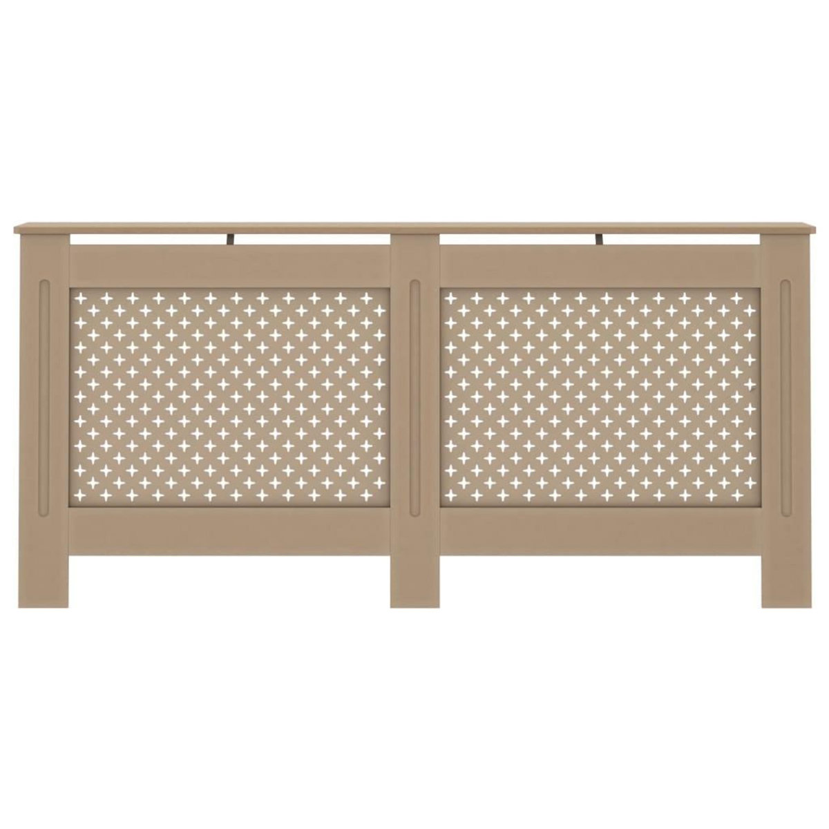 VIDAXL Cache-radiateur 172x19x81,5 cm MDF