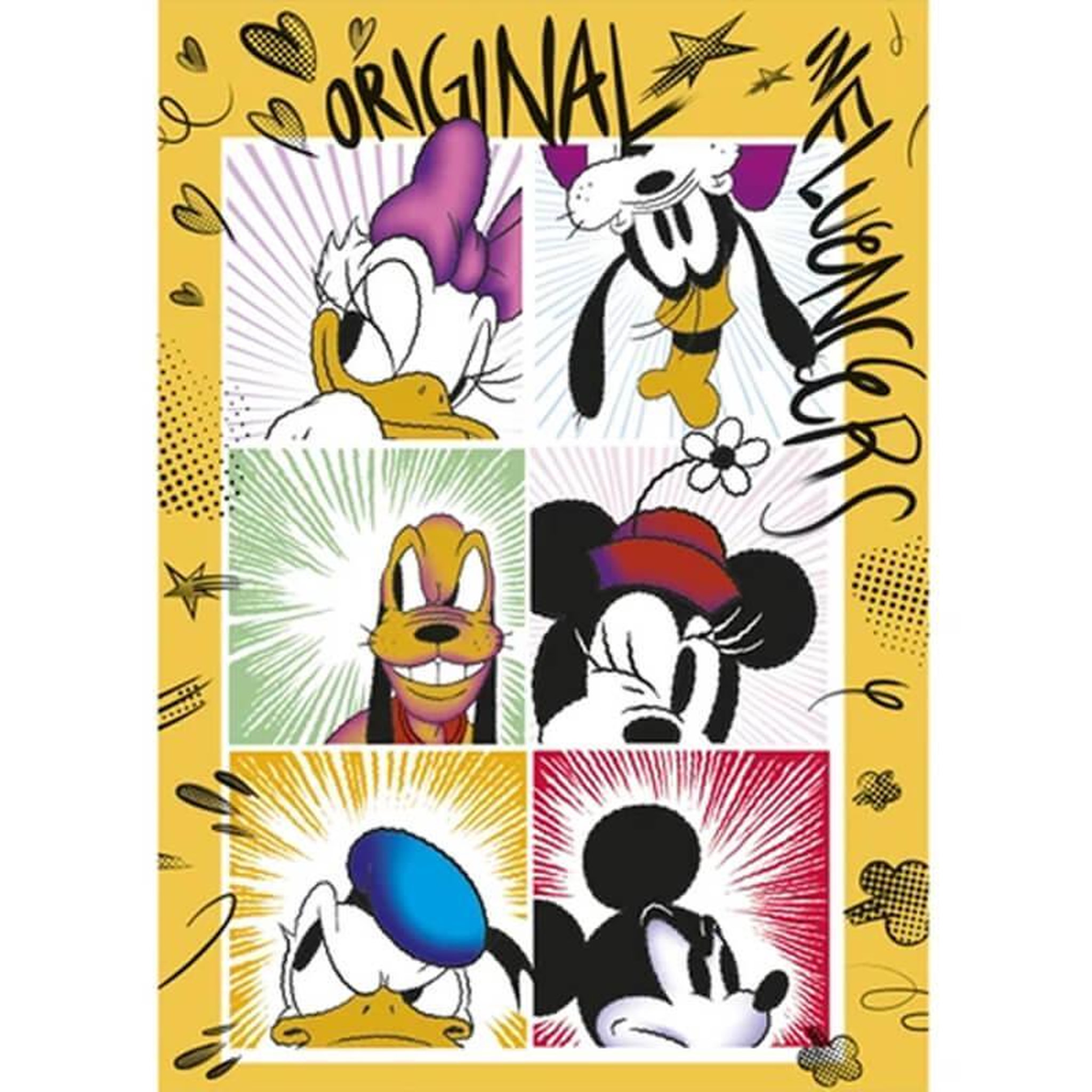 DINO Puzzle 500 pièces : La bande de Mickey, Disney
