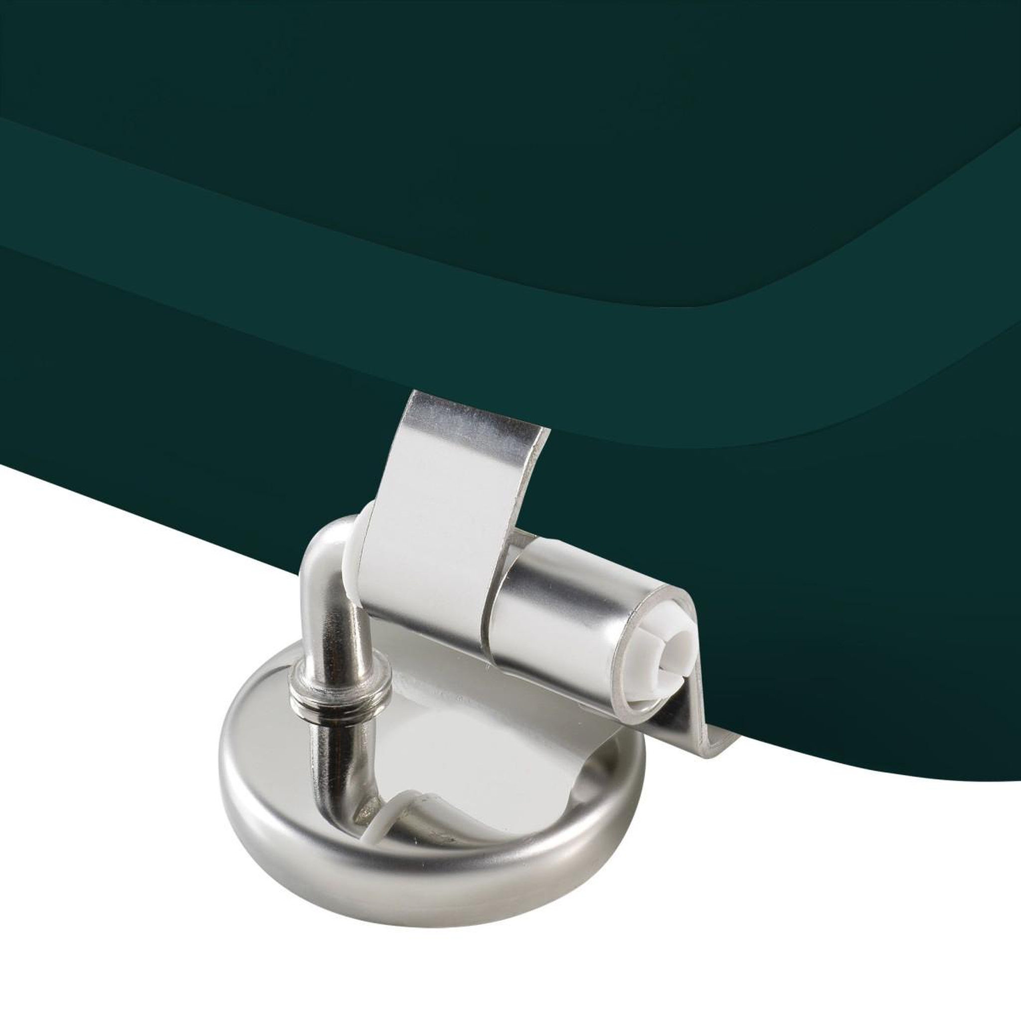 Voir la diapositive 5 : Douceur d'Intérieur Abattant wc imprimé  jade  46cm vert