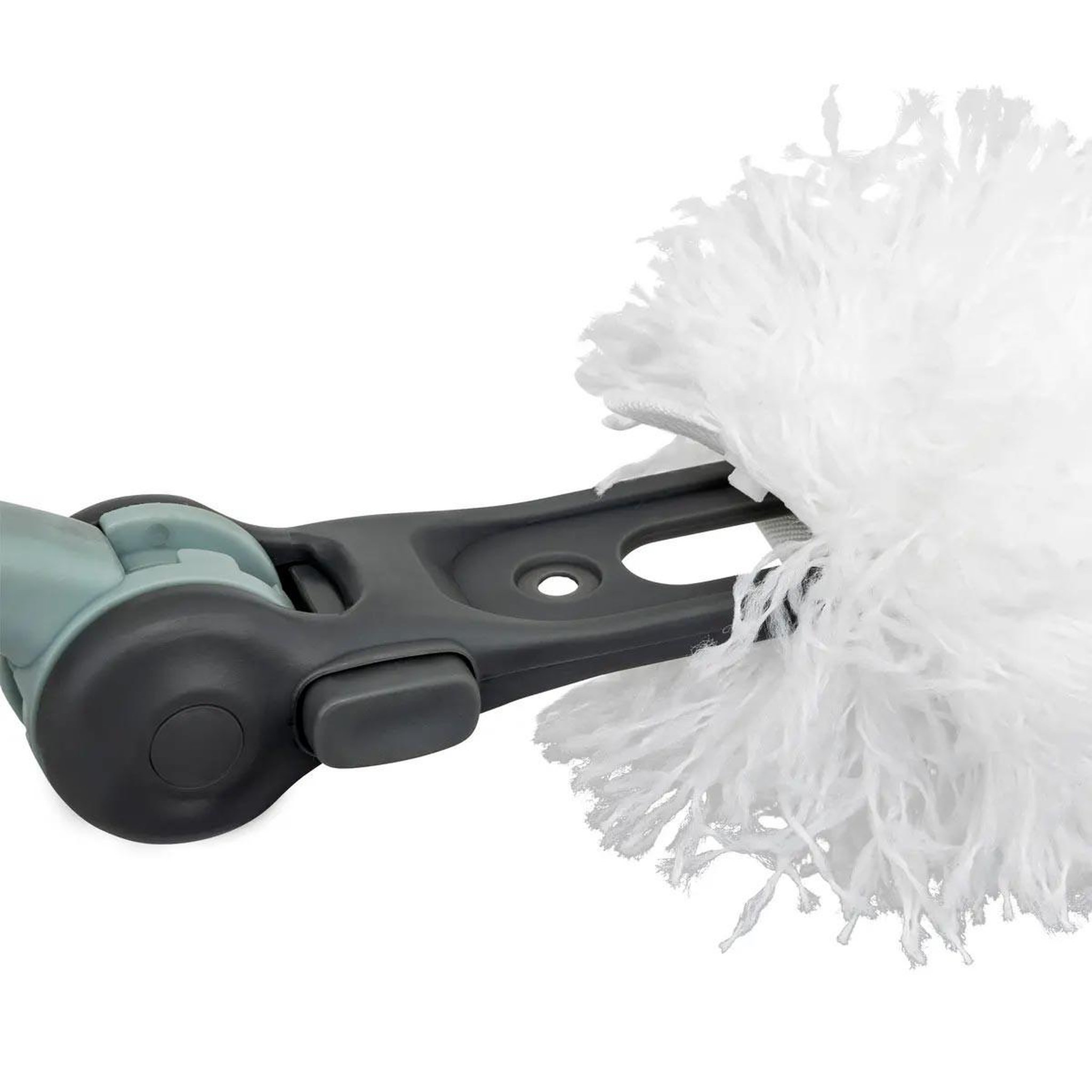 Voir la diapositive 4 : FIVE Plumeau orientable télescopique  easy clean  135cm gris