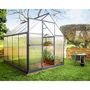 Voir la diapositive 1 : Canopia by PALRAM Serre de jardin polycarbonate Mythos 6x8 m Grey