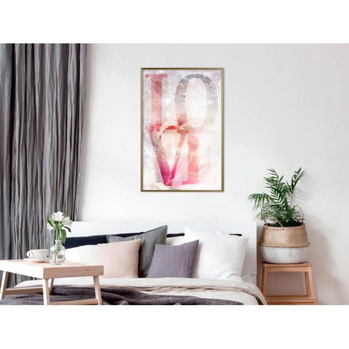 Paris Prix Affiche Murale Encadrée  Love II