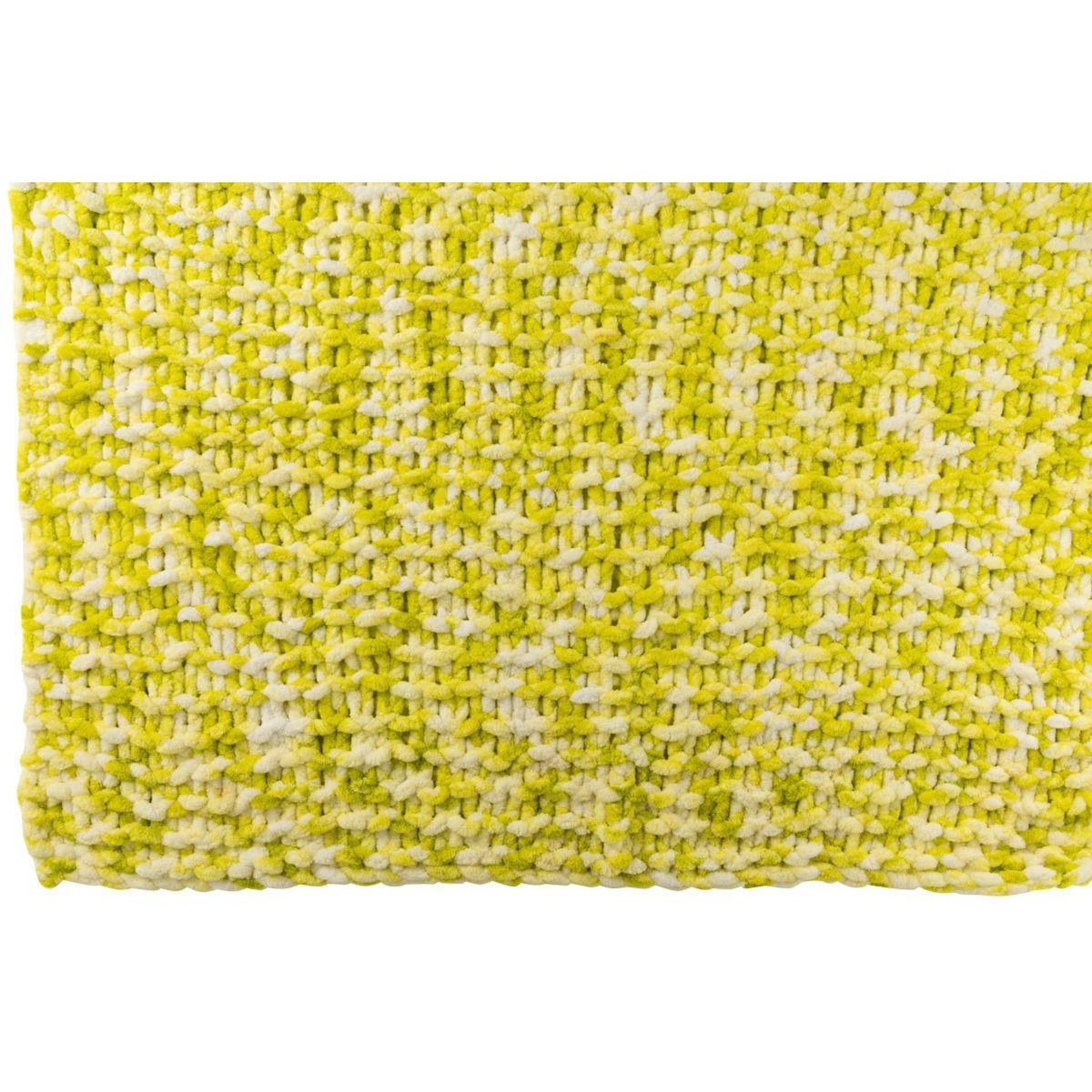 Paris Prix Plaid Tricoté  Efrain  130x170cm Vert & Blanc
