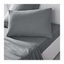 Voir la diapositive 3 : Today Taie d'oreiller TODAY Essential - 50 x 70+5 cm - 100% Coton uni - Acier
