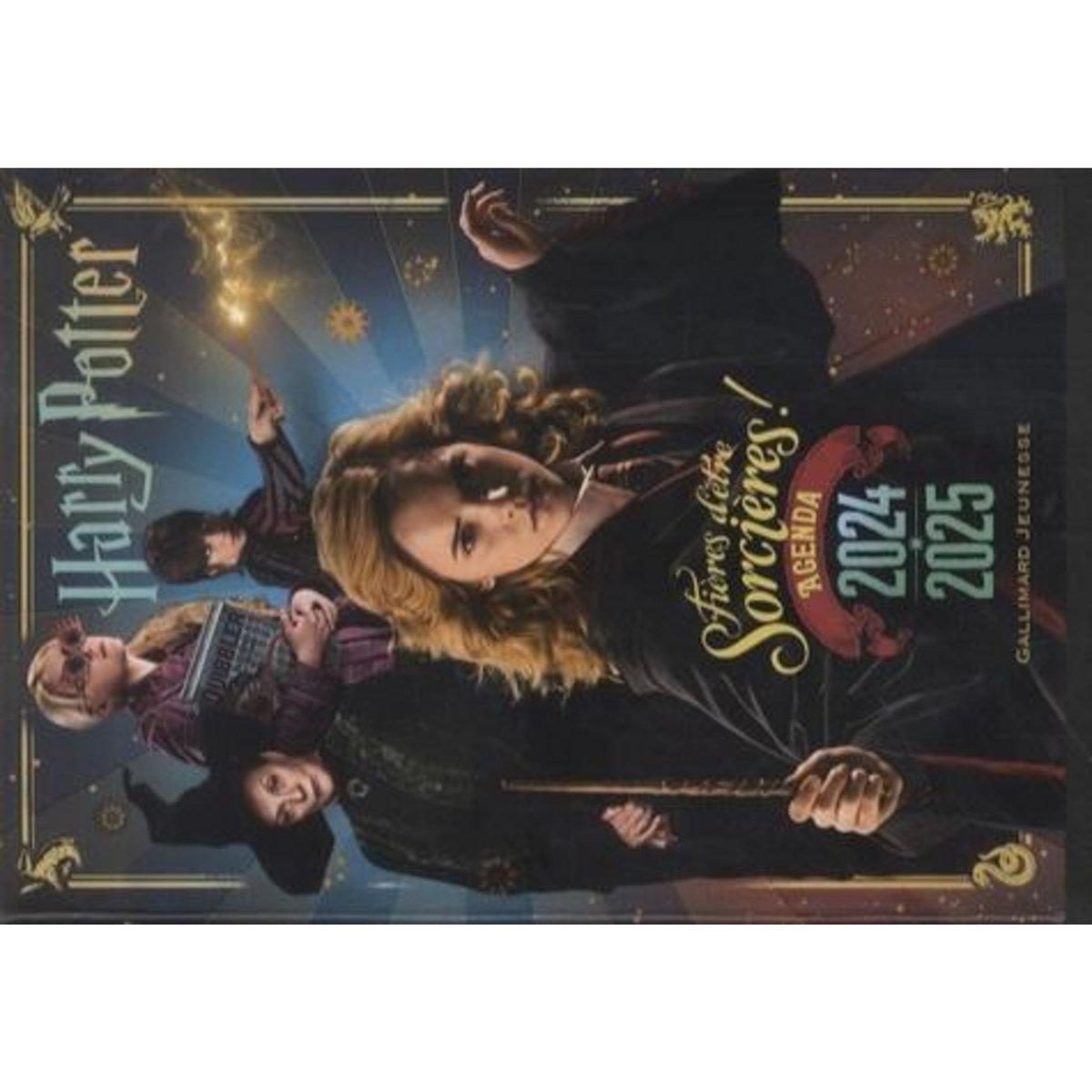 AGENDA HARRY POTTER. FIERES D'ETRE SORCIERES, EDITION 2024-2025, Gallimard Jeunesse