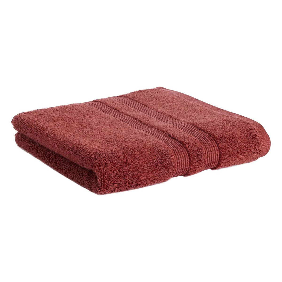 ACTUEL Serviette invité unie en coton tissé 500 g/m²