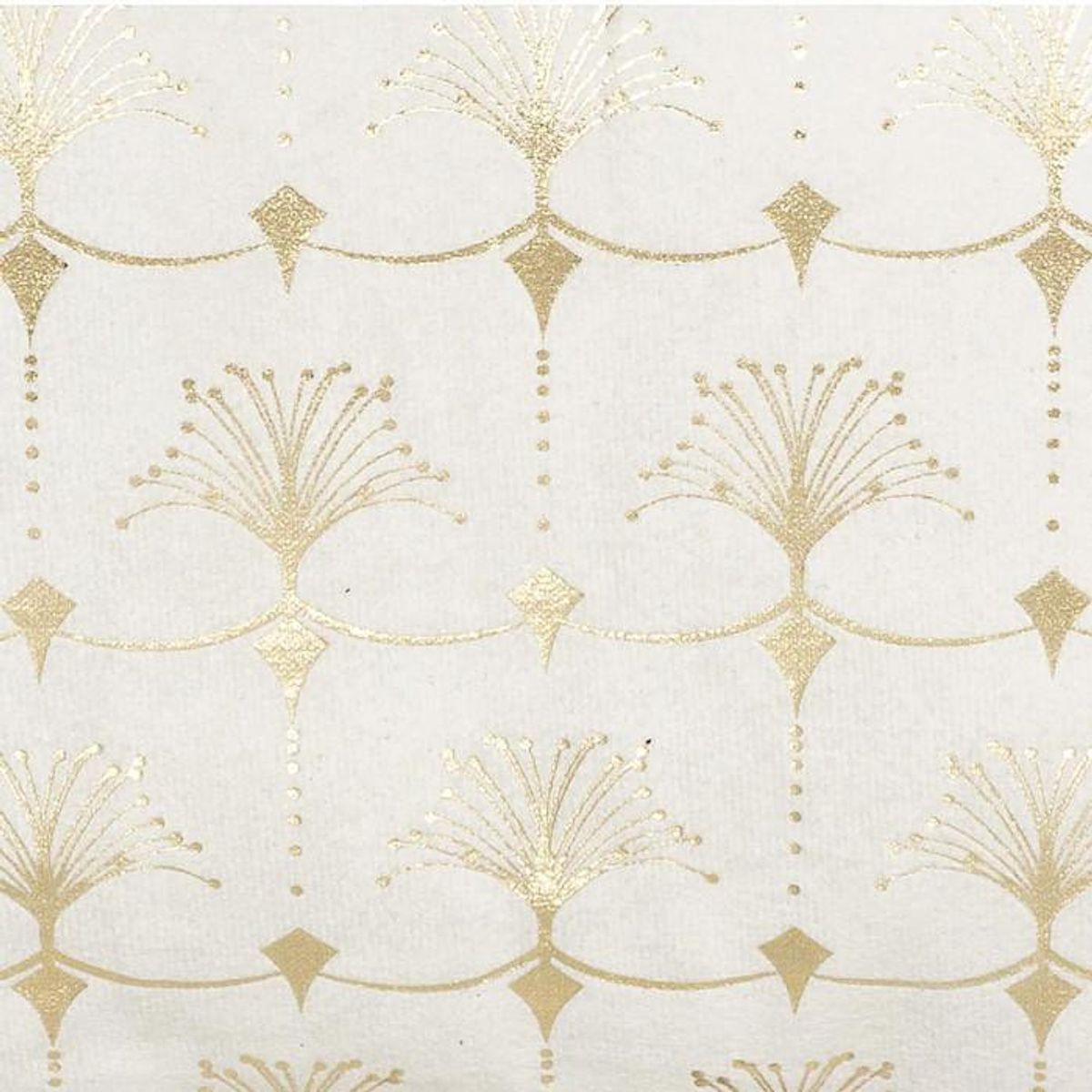 ATMOSPHERA Coussin Déhoussable Velours  Tropicor  30x50cm Ivoire