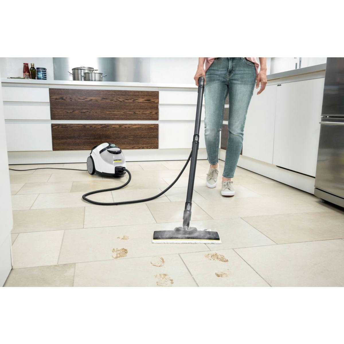 KARCHER Nettoyeur vapeur SC 5 Easy Fix white
