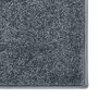 VIDAXL Tapis a poils courts 80x150 cm Anthracite