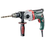 METABO SAS Perceuse BE 850-2 - 850W - Perçage acier Ø 10 mm | bois Ø 20 mm - avec poignée