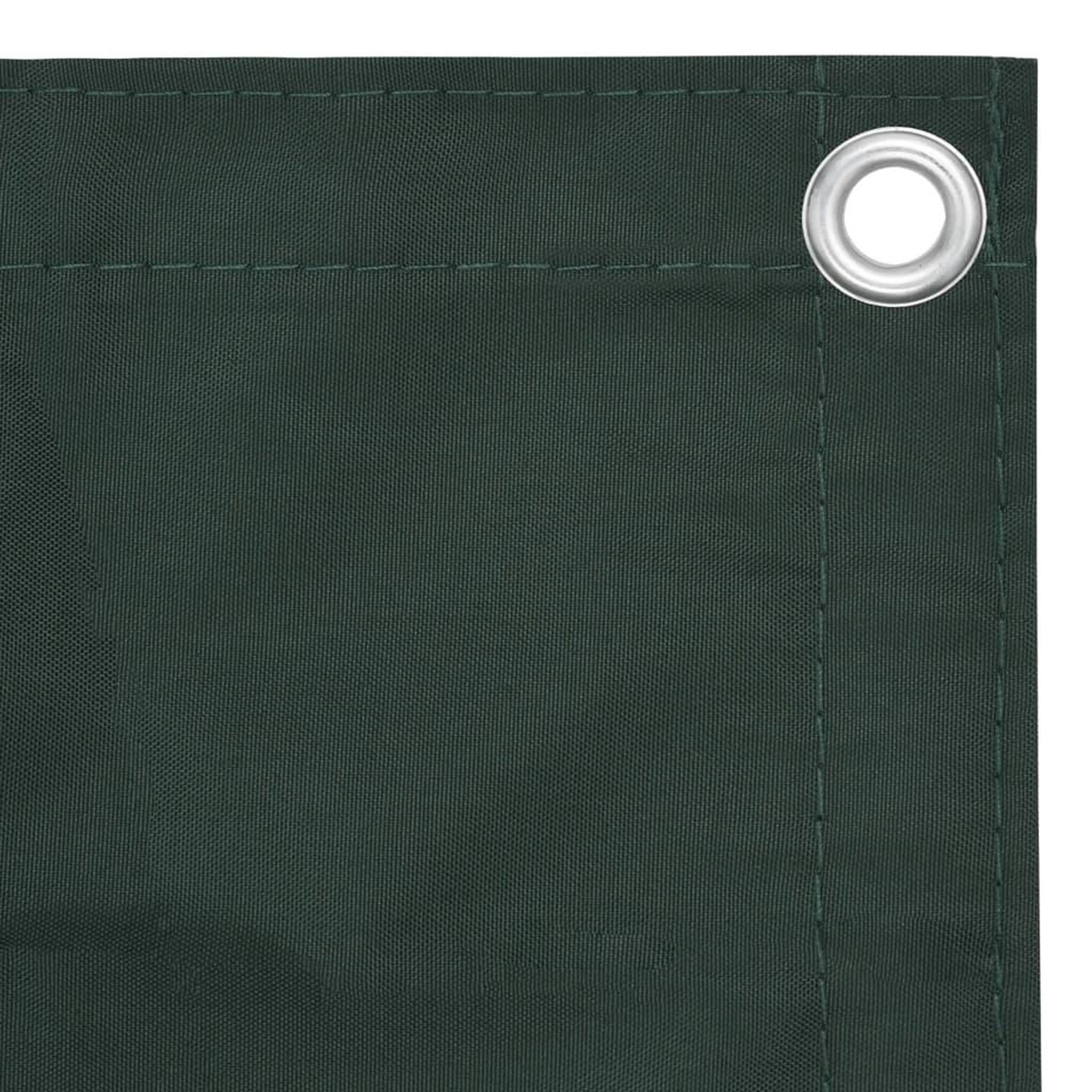 Voir la diapositive 3 : VIDAXL Ecran de balcon Vert fonce 90x500 cm Tissu Oxford