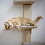 Voir la diapositive 4 : KERBL Kerbl Arbre a chat Timber Wall 150 cm Naturel et taupe