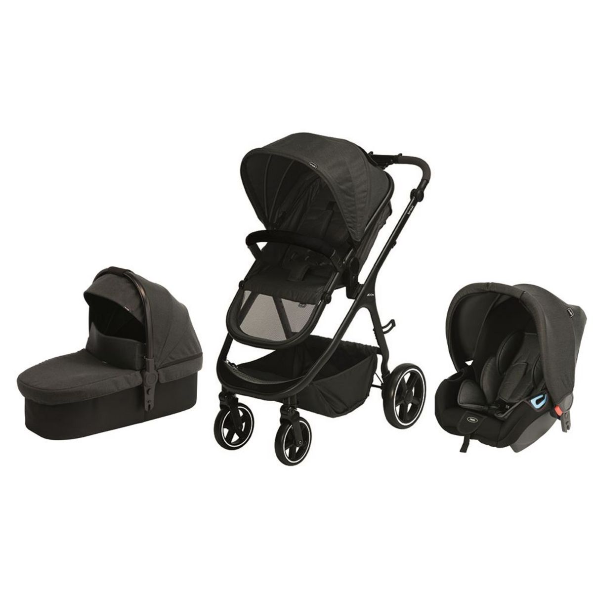 BREVI Poussette trio Adon 