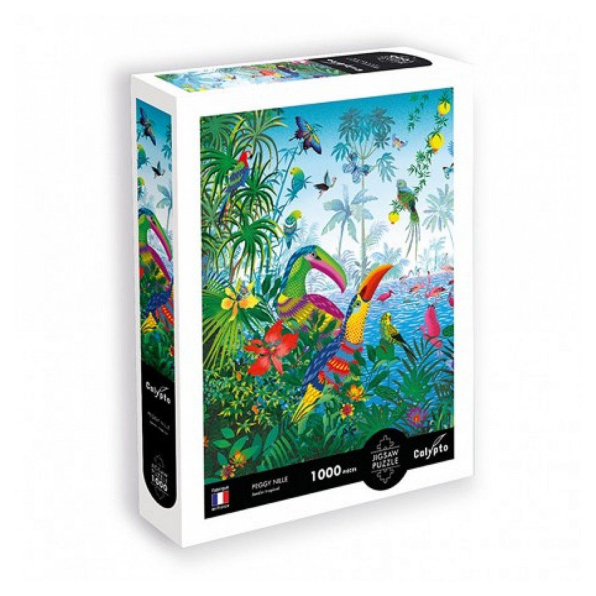 Voir la diapositive 1 : Sentosphere Puzzle peggy nile - 1000 pieces - jardin tropical