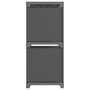 Voir la diapositive 3 : VIDAXL Etagere d'affichage 6 cubes Gris 103x30x72,5 cm Tissu