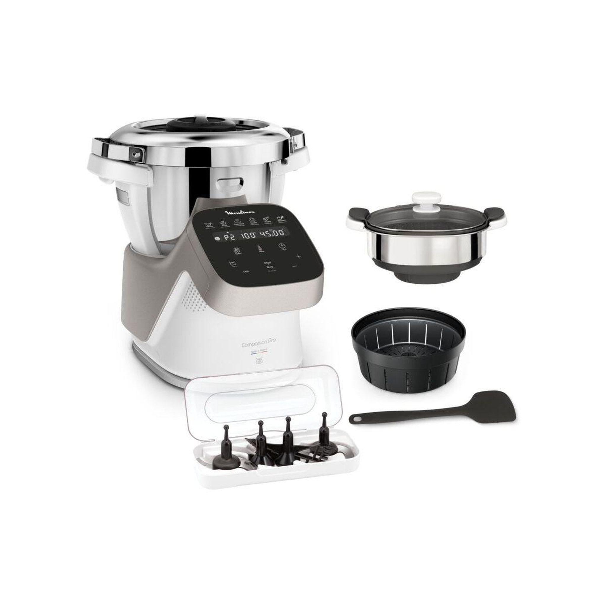 MOULINEX Robot cuiseur companion pro + cuiseur vapeur YY5286FG