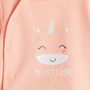 Voir la diapositive 2 : IN EXTENSO Ensemble sweat + pantalon molleton de naissance bébé fille