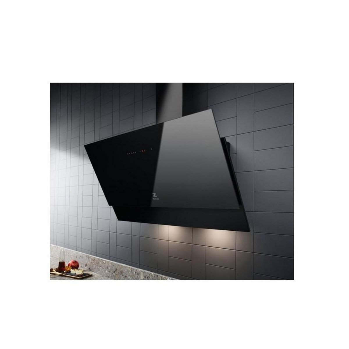ELECTROLUX Hotte décorative murale 90cm 68db noir - LFV619K