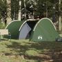 Voir la diapositive 3 : VIDAXL Tente de camping tunnel 4 personnes vert impermeable