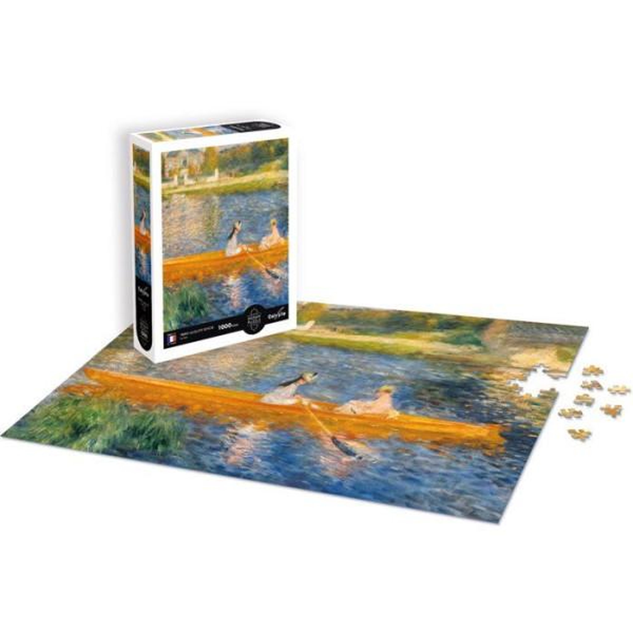 Voir la diapositive 3 : Sentosphere Puzzle 1000 pièces - la yole - pierre-auguste renoir