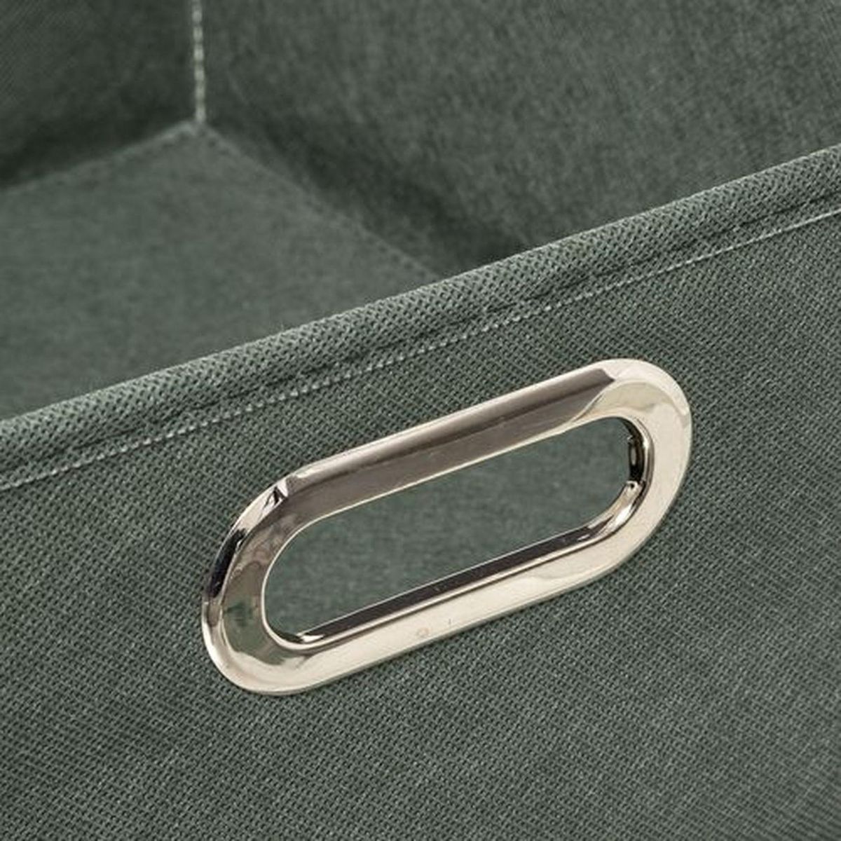 TOILINUX Lot de 2 Boites de rangement en tissu