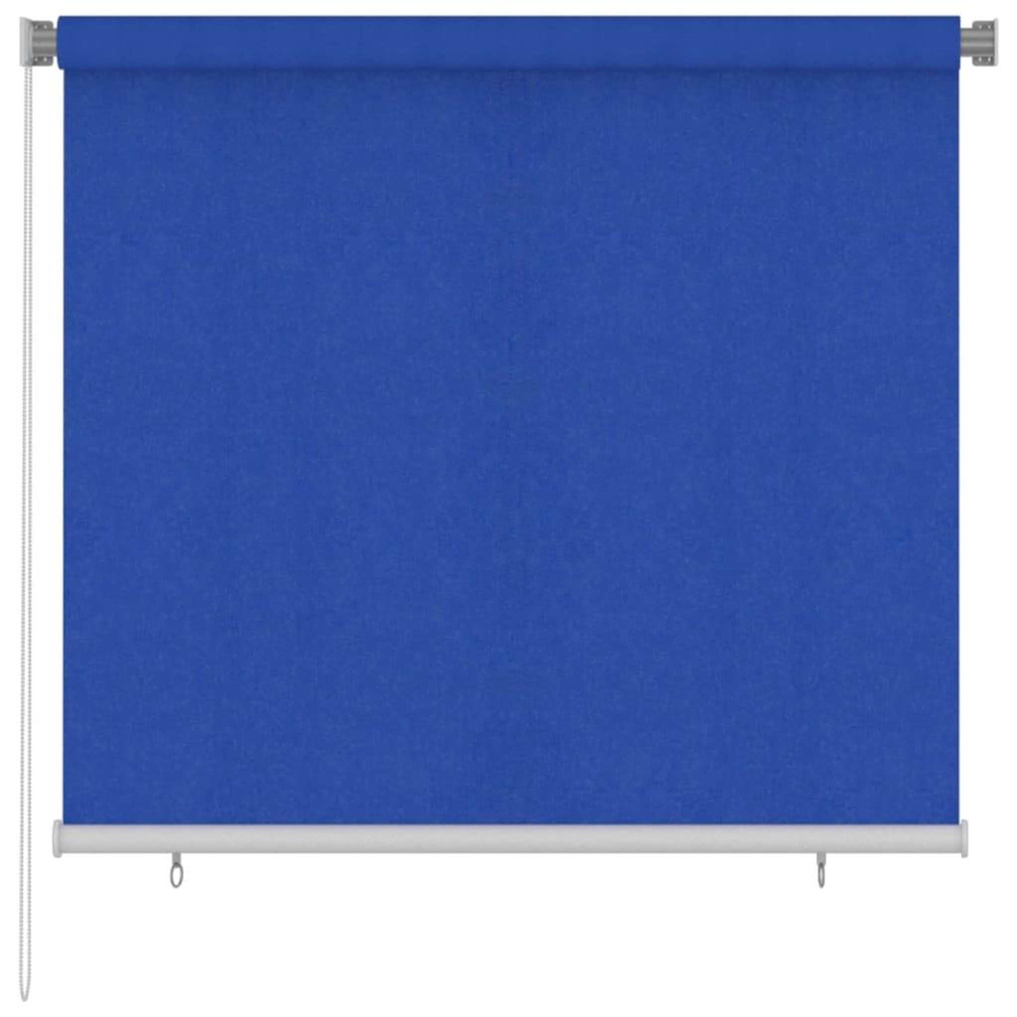 VIDAXL Store roulant d'exterieur 165 (l) x 140 (h) cm bleu hdpe