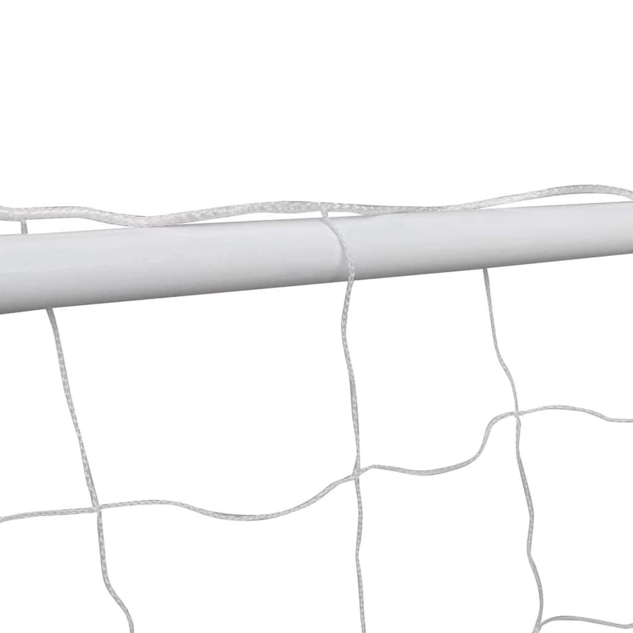 Voir la diapositive 4 : VIDAXL Filets de but de football acier 2 pcs 240x90x150 cm