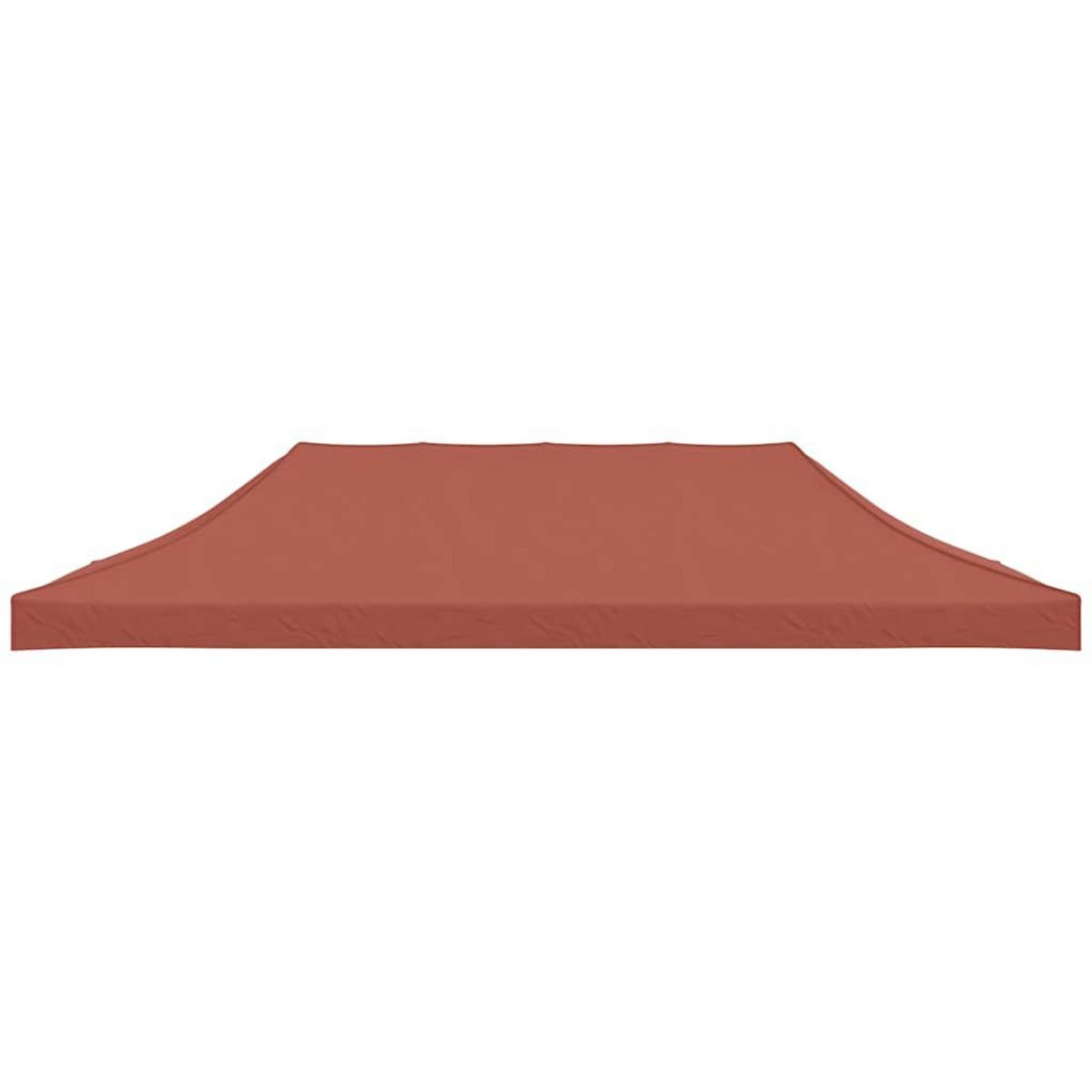 VIDAXL Toit de tente de reception 6x3 m Terre cuite 270 g/m^2